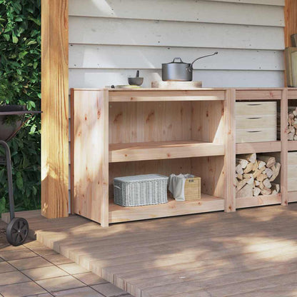 Kitchen Cabinet Brown 106 x 55 x 92 cm Solid Pine wood