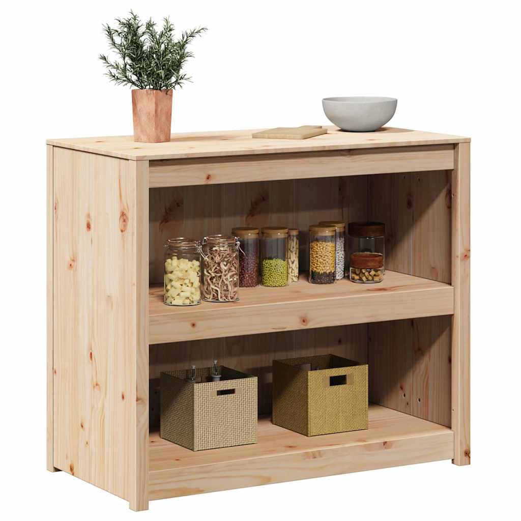 Kitchen Cabinet Brown 106 x 55 x 92 cm Solid Pine wood