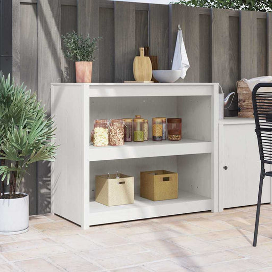 Kitchen Cabinet White 106 x 55 x 92 cm Solid Pine wood