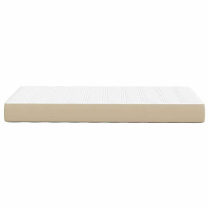 Bed Mattress with Mattress Green 90 x 190 cm Fabric