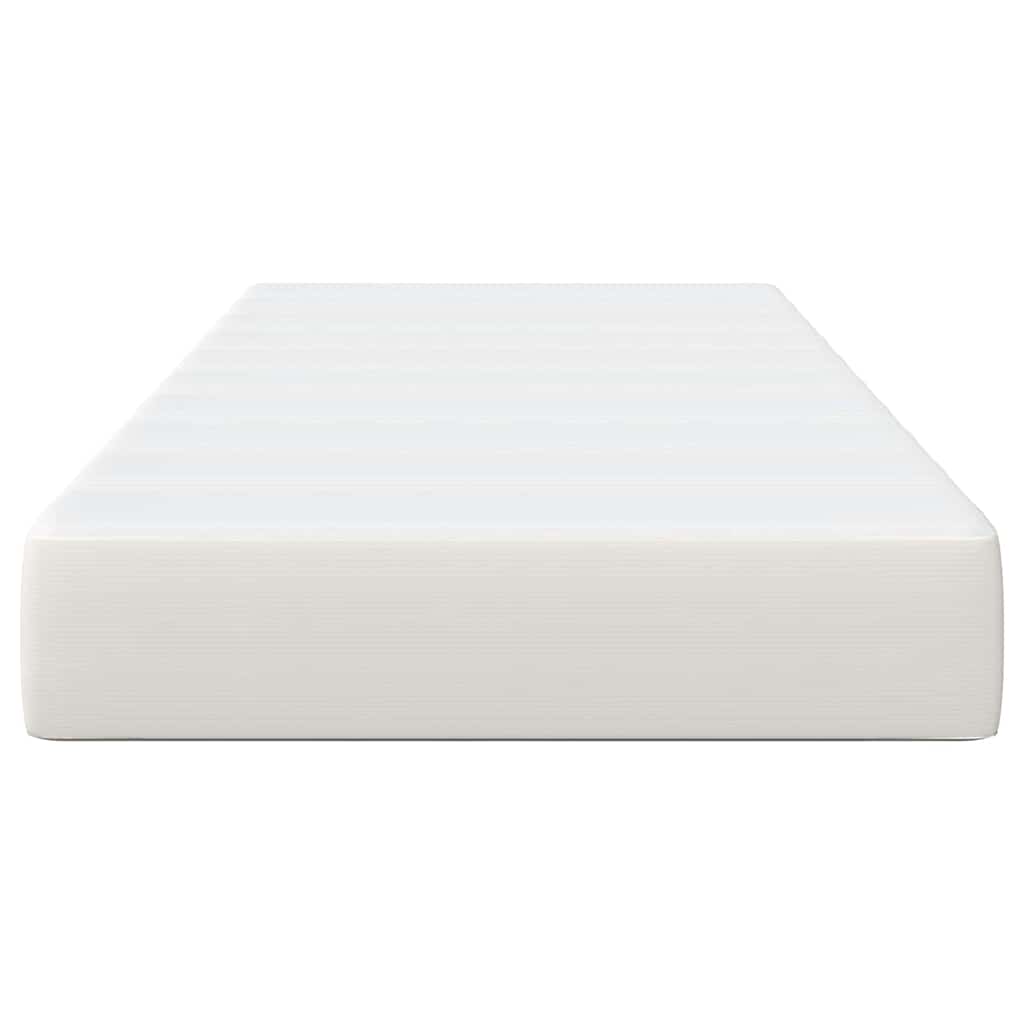 Bed Mattress with Mattress Cream 90 x 200 cm Fabric