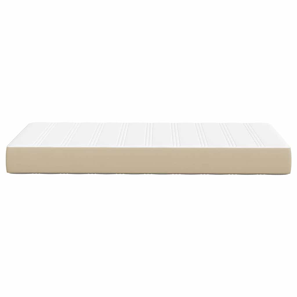 Bed Mattress with Mattress Green 90 x 200 cm Fabric