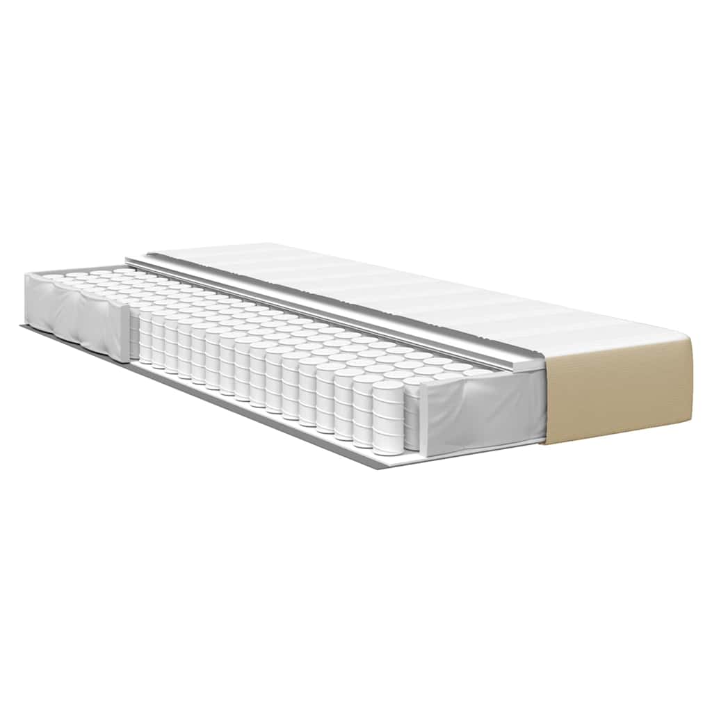 Bed Mattress with Mattress Green 100 x 200 cm Fabric