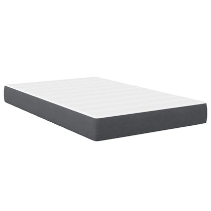 Bed Mattress with Mattress Grey 120 x 200 cm Fabric