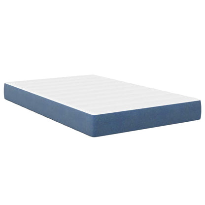 Bed Mattress with Mattress Blue 120 x 200 cm Fabric