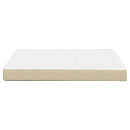 Bed Mattress with Mattress Green 140 x 200 cm Fabric