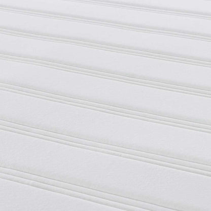 Bed Mattress with Mattress Blue 180 x 200 cm Fabric