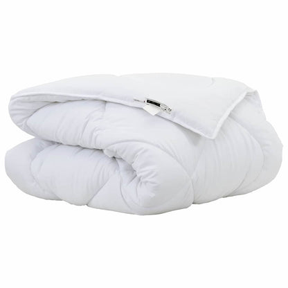 Quilts & Duvets White 135 x 220 cm Microfiber