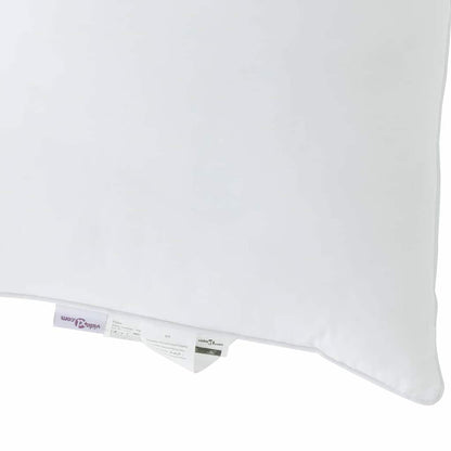 Pillow White 40 x 60 cm Cotton and Polyester