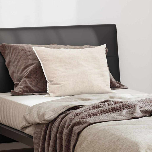 Pillow White 40 x 60 cm Cotton and Polyester