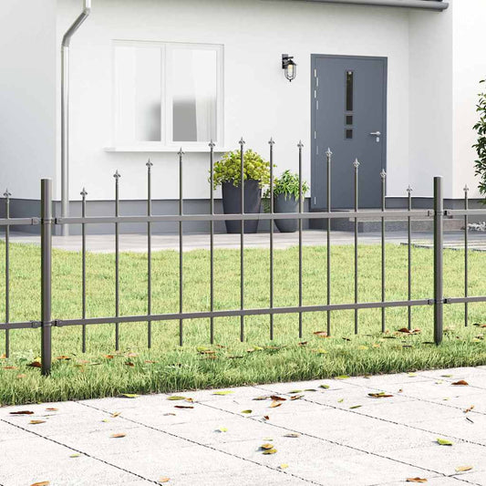 Garden Fence Grey 170 x 75 cm