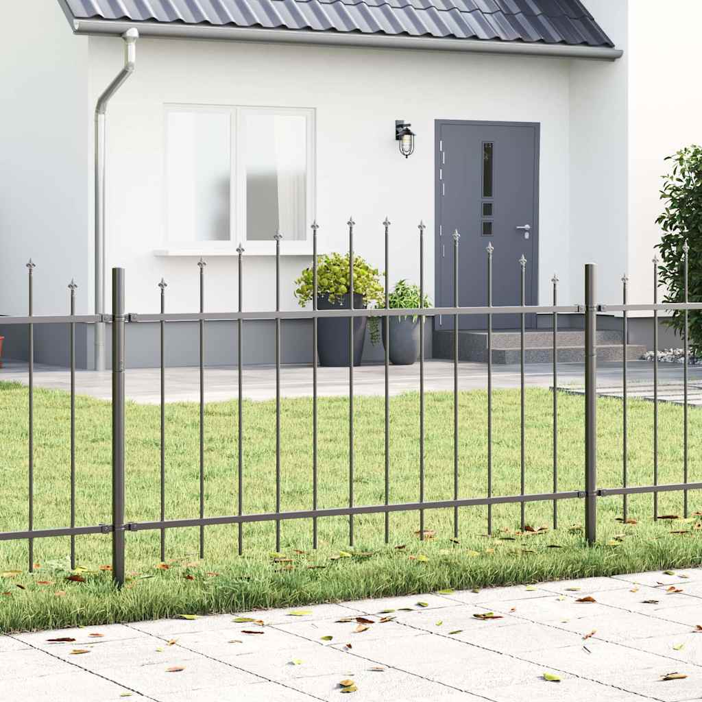 Garden Fence Grey 170 x 100 cm