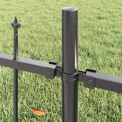 Garden Fence Grey 170 x 125 cm