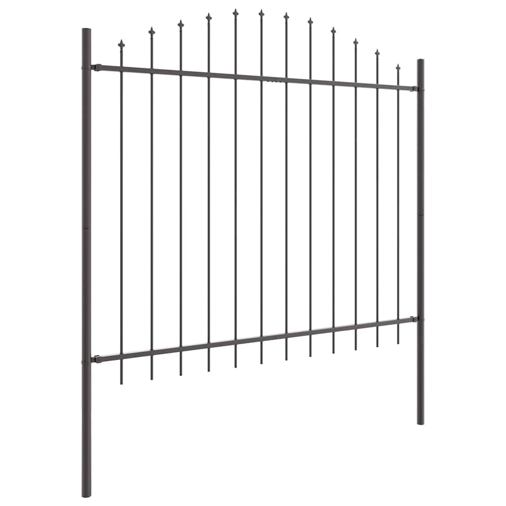 Garden Fence Grey 170 x 125 cm