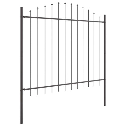 Garden Fence Grey 170 x 125 cm