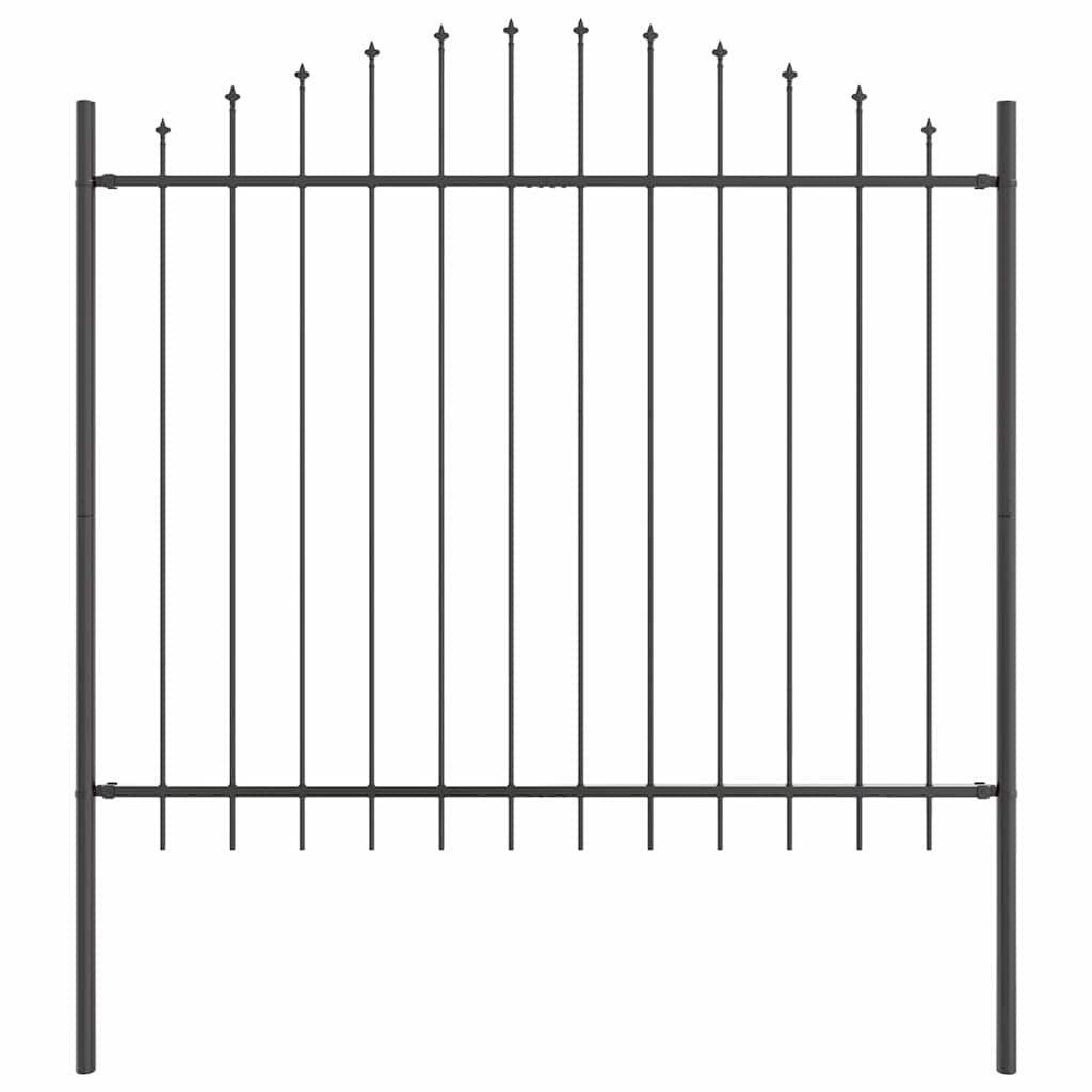 Garden Fence Grey 170 x 150 cm