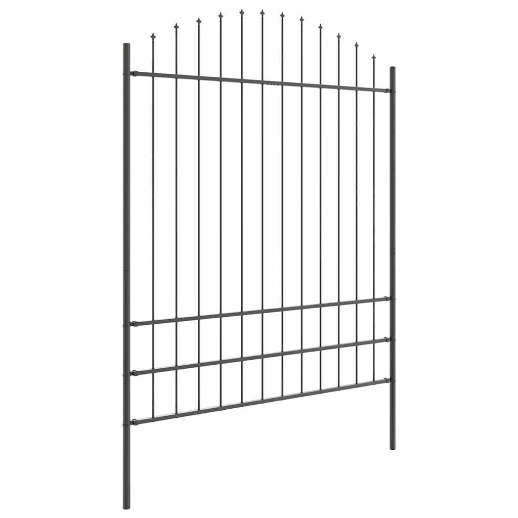 Garden Fence Grey 170 x 200 cm