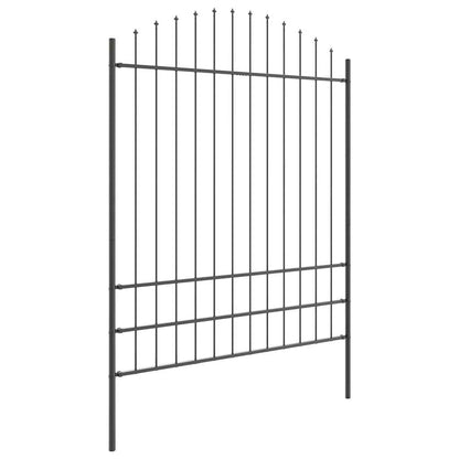 Garden Fence Grey 170 x 200 cm