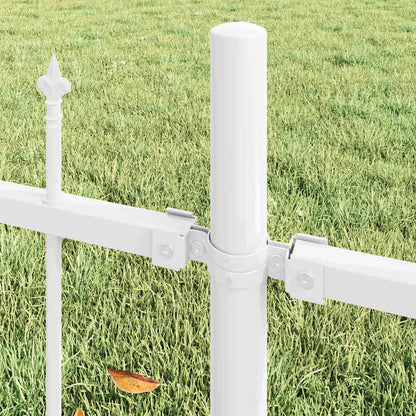 Garden Fence White 170 x 75 cm