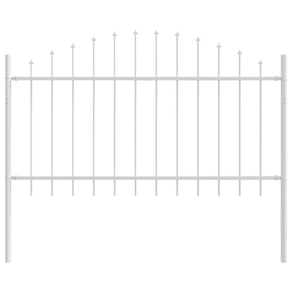 Garden Fence White 170 x 100 cm
