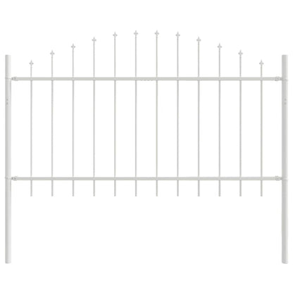 Garden Fence White 170 x 100 cm