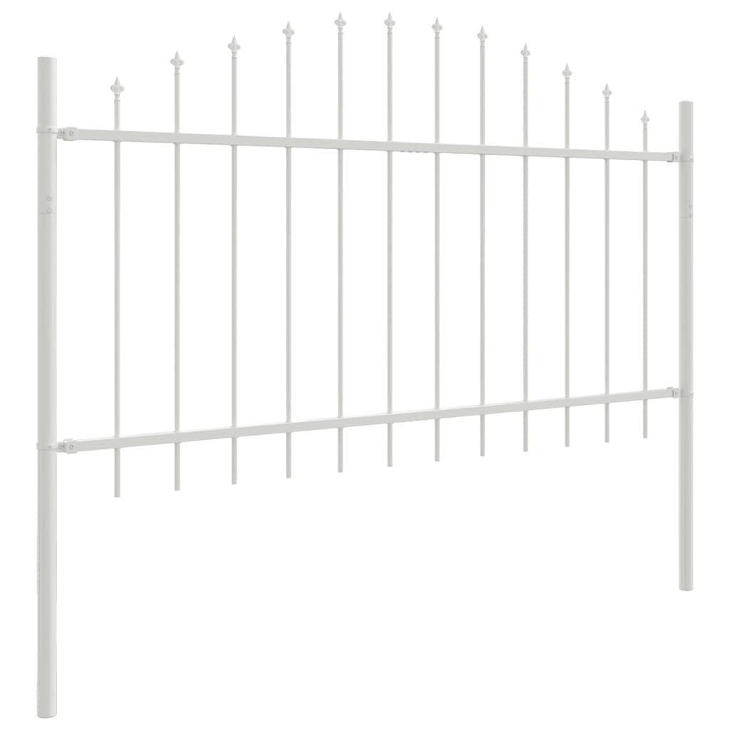 Garden Fence White 170 x 100 cm