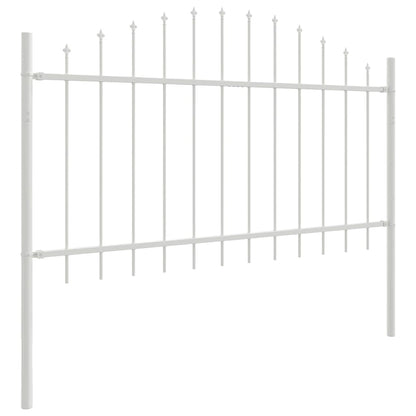 Garden Fence White 170 x 100 cm