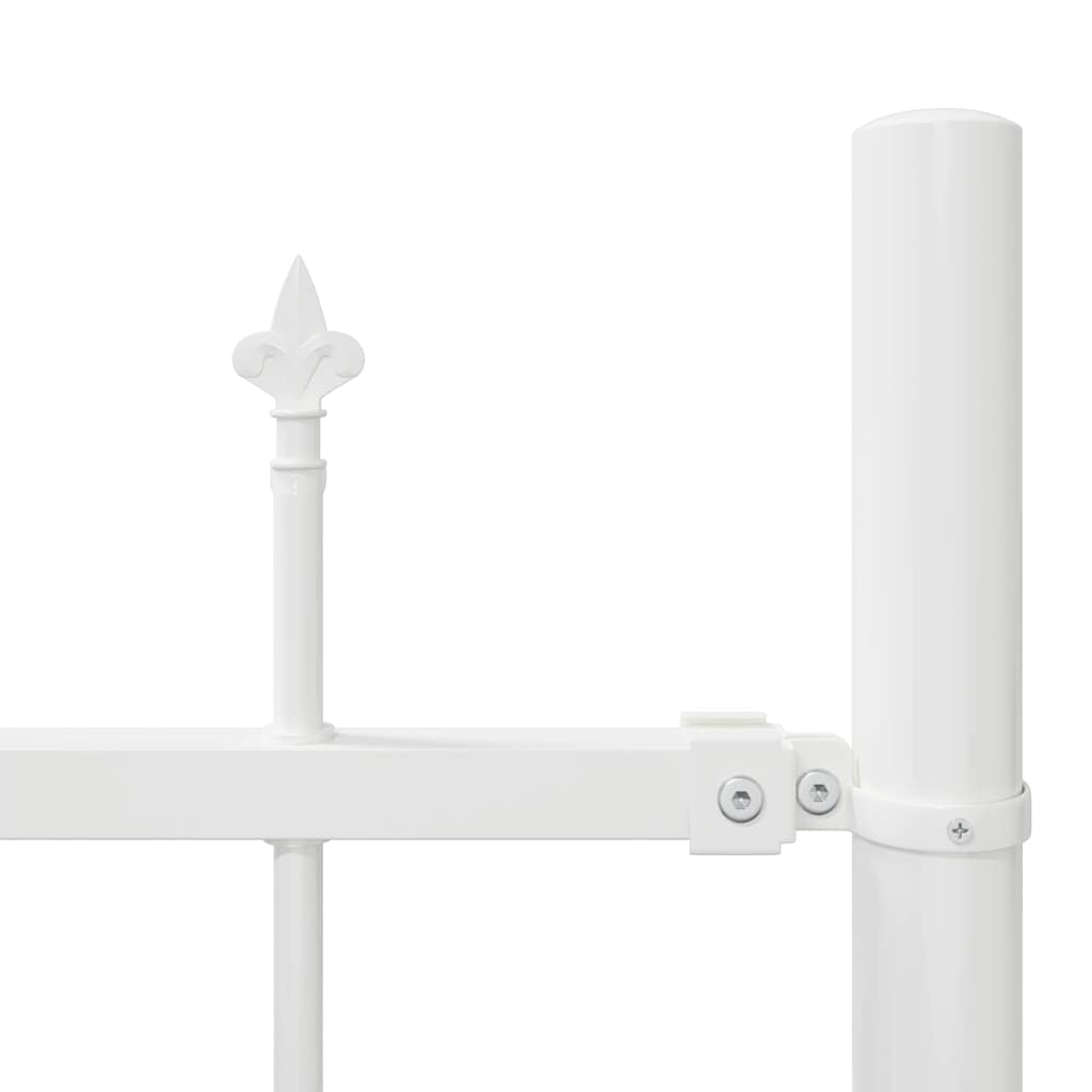 Garden Fence White 170 x 150 cm