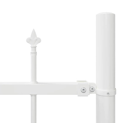 Garden Fence White 170 x 150 cm