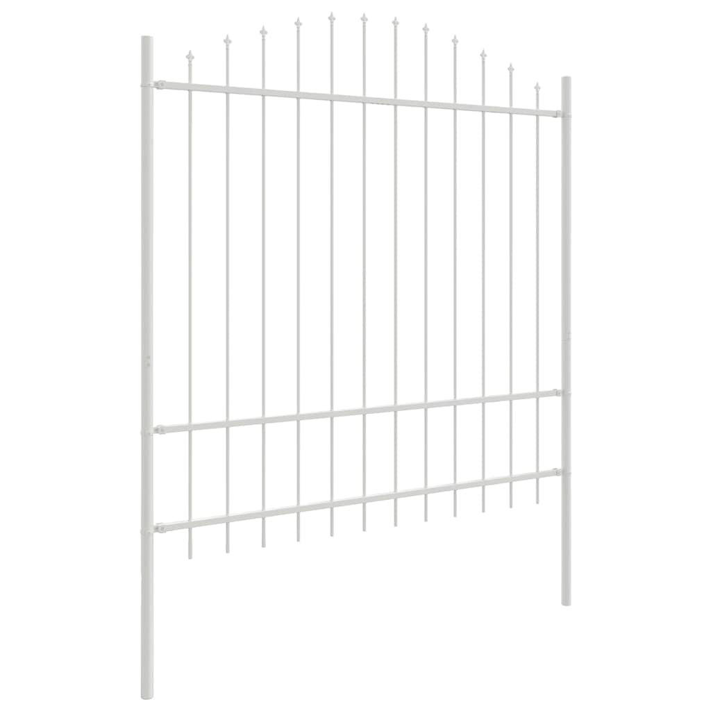 Garden Fence White 170 x 175 cm