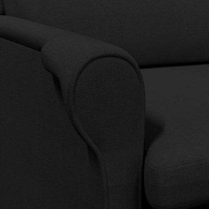 Armchair Black 76 x 94 x 102 cm Fabric