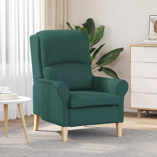 Armchair Dark green 76 x 94 x 102 cm Fabric