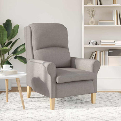 Armchair Taupe 76 x 94 x 102 cm Fabric