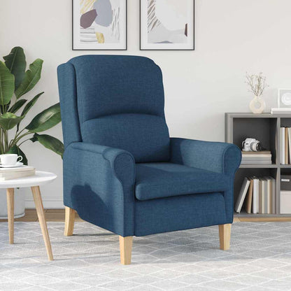 Armchair Blue 76 x 94 x 102 cm Fabric