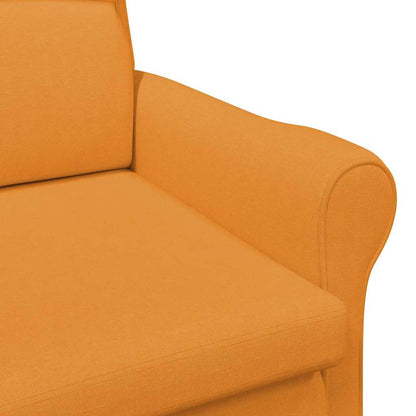 Armchair Dark yellow 76 x 94 x 102 cm Fabric