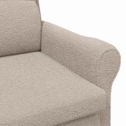 Armchair Light grey 76 x 94 x 102 cm