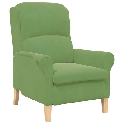 Armchair Light green 76 x 94 x 102 cm Velvet