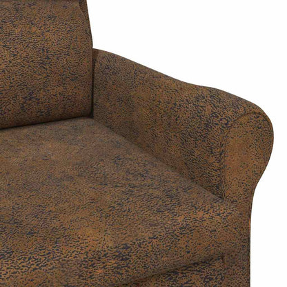Armchair Brown 76 x 94 x 102 cm Faux leather