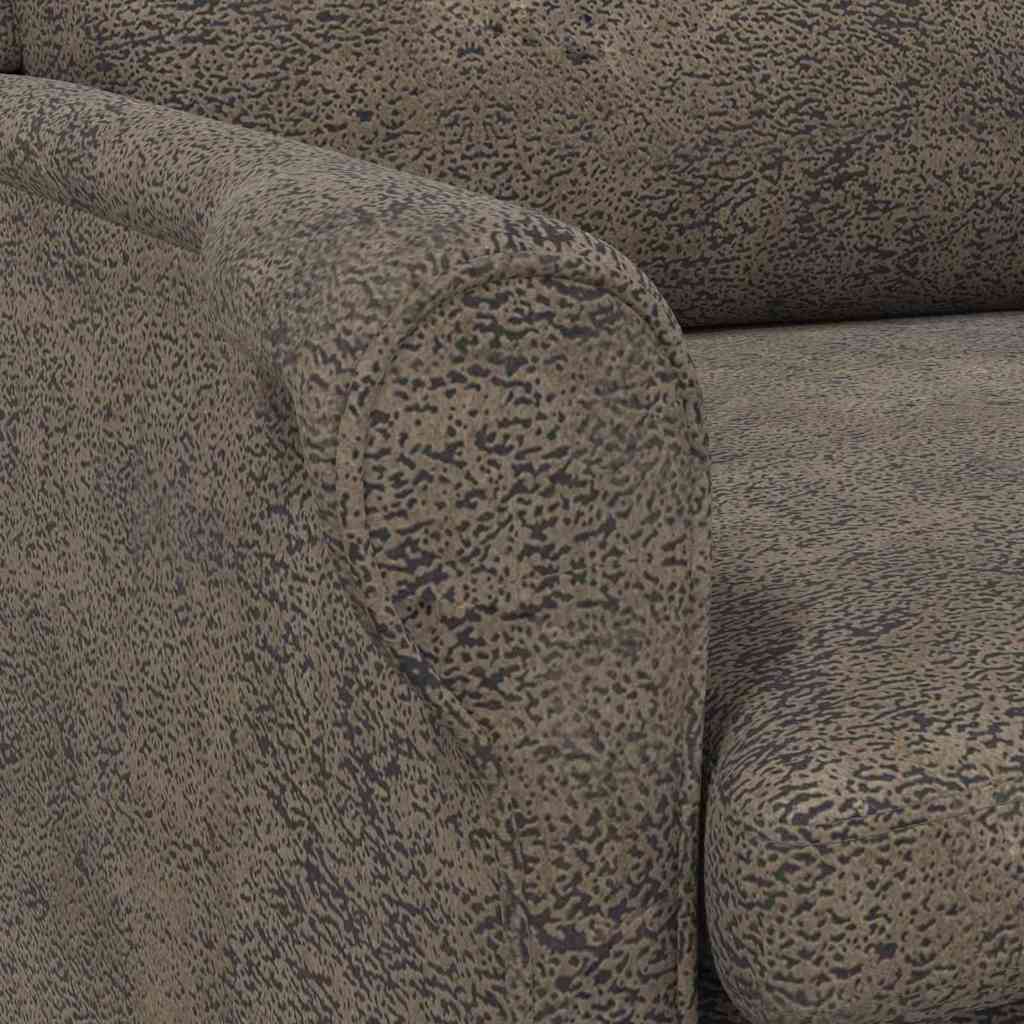 Armchair Dark grey 76 x 94 x 102 cm Faux leather