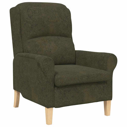 Armchair Army green 76 x 94 x 102 cm Faux leather