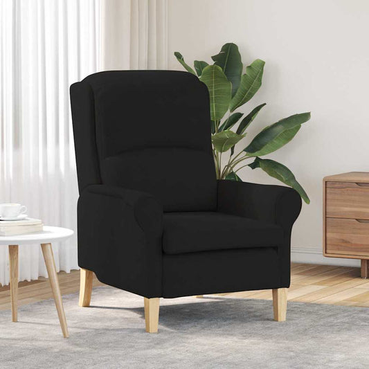 Armchair Black 76 x 94 x 102 cm Microfibre