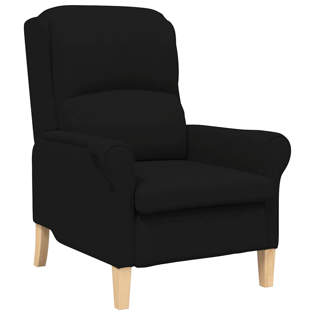 Armchair Black 76 x 94 x 102 cm Microfibre