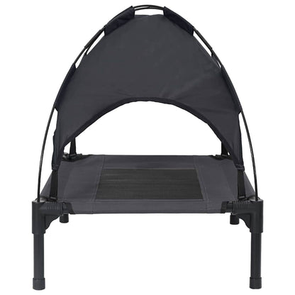 Dog Bed Black M Steel