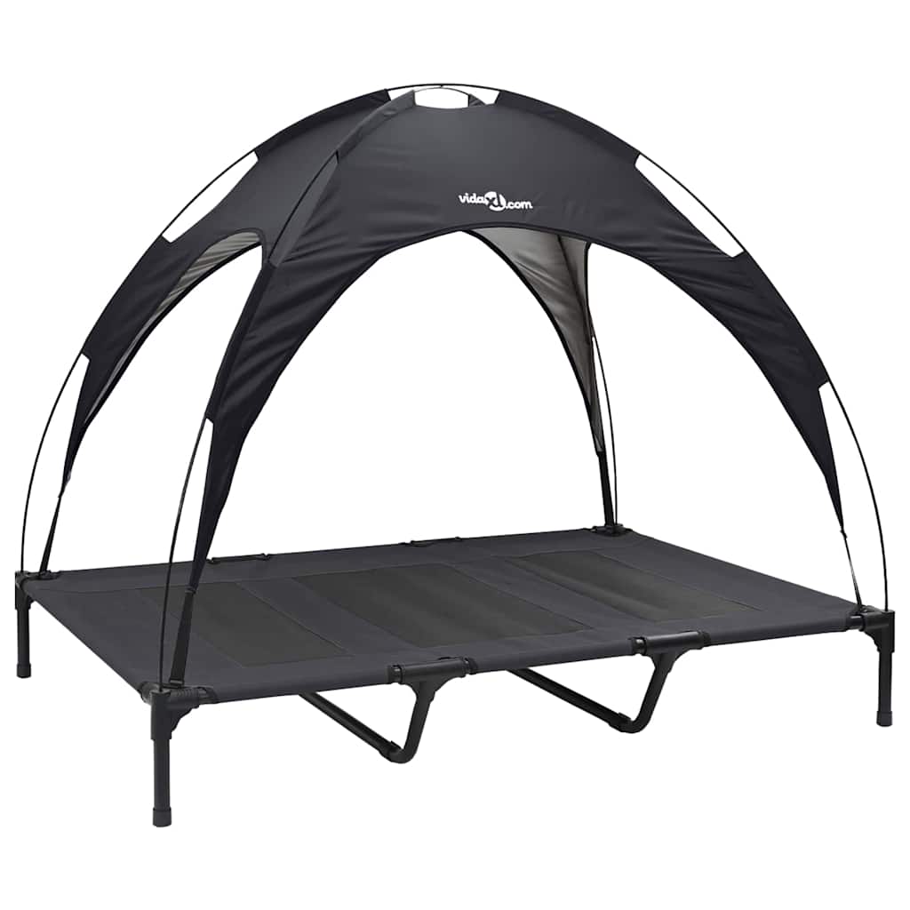 Dog Bed Black XL Steel