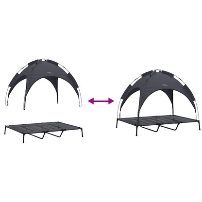 Dog Bed Black XL Steel