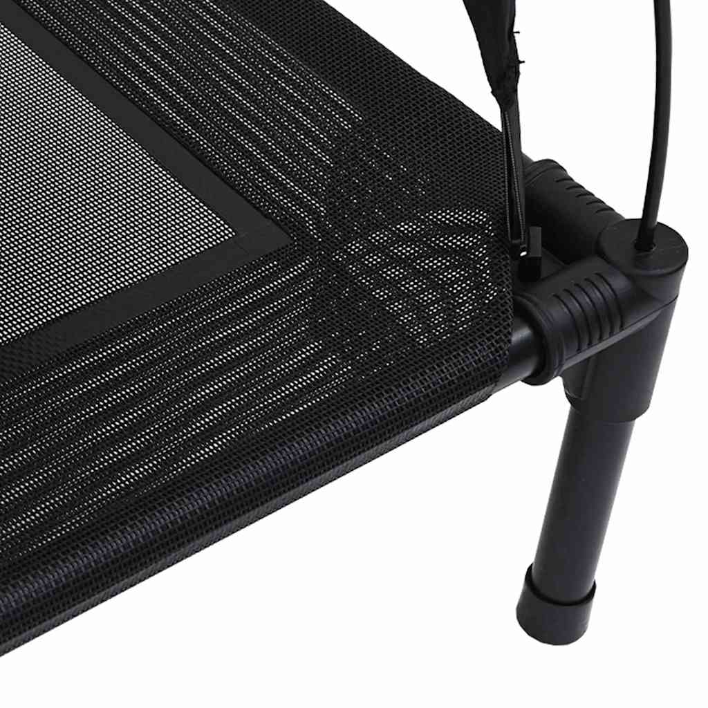 Dog Bed Black S Steel