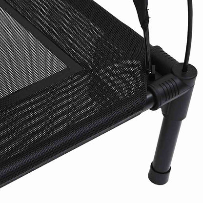 Dog Bed Black S Steel