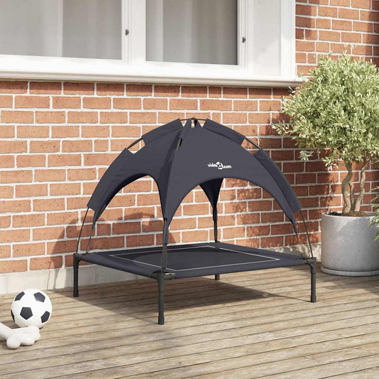 Dog Bed Black M Steel