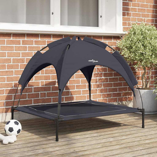 Dog Bed Black L Steel