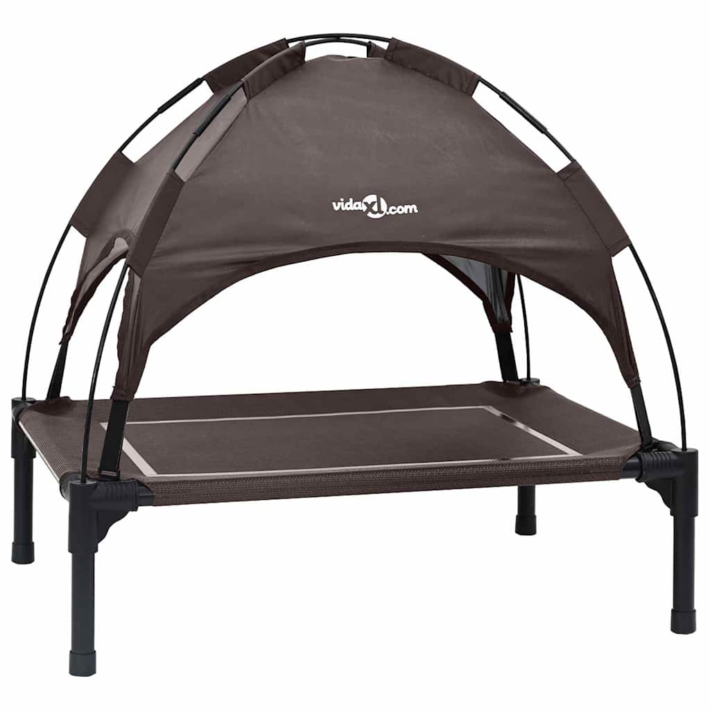 Dog Bed Brown M Steel